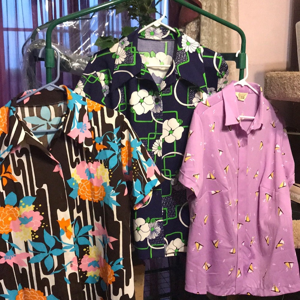 Vintage shirts from the 80s